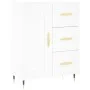 White engineered wood sideboard 69.5x34x90 cm by vidaXL, Sideboards - Ref: Foro24-830236, Price: 115,08 €, Discount: %