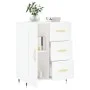 Weißes Sideboard aus Holzwerkstoff, 69,5 x 34 x 90 cm von vidaXL, Sideboards - Ref: Foro24-830236, Preis: 114,91 €, Rabatt: %