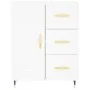 White engineered wood sideboard 69.5x34x90 cm by vidaXL, Sideboards - Ref: Foro24-830236, Price: 115,08 €, Discount: %