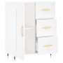 Weißes Sideboard aus Holzwerkstoff, 69,5 x 34 x 90 cm von vidaXL, Sideboards - Ref: Foro24-830236, Preis: 116,86 €, Rabatt: %