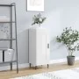 Sideboard aus glänzendem weißem Sperrholz 34,5x34x90 cm von vidaXL, Sideboards - Ref: Foro24-830462, Preis: 66,83 €, Rabatt: %