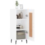 Sideboard aus glänzendem weißem Sperrholz 34,5x34x90 cm von vidaXL, Sideboards - Ref: Foro24-830462, Preis: 67,69 €, Rabatt: %