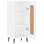 Aparador de madera contrachapada blanco brillante 34,5x34x90 cm de vidaXL, Aparadores - Ref: Foro24-830462, Precio: 67,64 €, ...