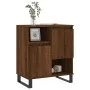 Oak brown plywood sideboard 60x35x70 cm by vidaXL, Sideboards - Ref: Foro24-831203, Price: 67,60 €, Discount: %