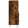 Sideboard aus geräuchertem Eichenholzwerkstoff, 34,5 x 34 x 90 cm von vidaXL, Sideboards - Ref: Foro24-828665, Preis: 50,81 €...