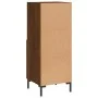 Aparador madera de ingeniería marrón roble 34,5x34x90 cm de vidaXL, Aparadores - Ref: Foro24-828675, Precio: 56,43 €, Descuen...