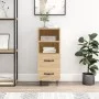 Sideboard aus Sonoma-Eichensperrholz, 34,5 x 34 x 90 cm von vidaXL, Sideboards - Ref: Foro24-828663, Preis: 50,24 €, Rabatt: %