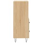 Sideboard aus Sonoma-Eichensperrholz, 34,5 x 34 x 90 cm von vidaXL, Sideboards - Ref: Foro24-828663, Preis: 50,72 €, Rabatt: %
