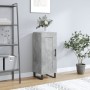 Betongraues Sperrholz-Sideboard 34,5 x 34 x 90 cm von vidaXL, Sideboards - Ref: Foro24-830472, Preis: 62,75 €, Rabatt: %