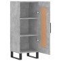 Betongraues Sperrholz-Sideboard 34,5 x 34 x 90 cm von vidaXL, Sideboards - Ref: Foro24-830472, Preis: 62,75 €, Rabatt: %