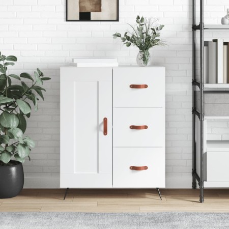 Weißer Schrank aus Holzwerkstoff 69,5x34x90 cm von vidaXL, Sideboards - Ref: Foro24-830228, Preis: 94,51 €, Rabatt: %