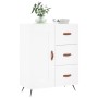 Aparador de madera de ingeniería blanco 69,5x34x90 cm de vidaXL, Aparadores - Ref: Foro24-830228, Precio: 94,51 €, Descuento: %