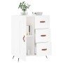 Aparador de madera de ingeniería blanco 69,5x34x90 cm de vidaXL, Aparadores - Ref: Foro24-830228, Precio: 94,51 €, Descuento: %