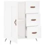 Aparador de madera de ingeniería blanco 69,5x34x90 cm de vidaXL, Aparadores - Ref: Foro24-830228, Precio: 93,33 €, Descuento: %