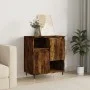 Sideboard aus geräuchertem Eichensperrholz, 60 x 35 x 70 cm von vidaXL, Sideboards - Ref: Foro24-831185, Preis: 65,38 €, Raba...