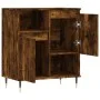Sideboard aus geräuchertem Eichensperrholz, 60 x 35 x 70 cm von vidaXL, Sideboards - Ref: Foro24-831185, Preis: 65,38 €, Raba...