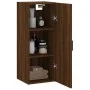 Wandschrank aus brauner Eiche 34,5x34x90 cm von vidaXL, Sideboards - Ref: Foro24-828859, Preis: 46,42 €, Rabatt: %