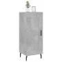 Betongraues Sperrholz-Sideboard 34,5 x 34 x 90 cm von vidaXL, Sideboards - Ref: Foro24-830464, Preis: 61,09 €, Rabatt: %