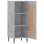 Betongraues Sperrholz-Sideboard 34,5 x 34 x 90 cm von vidaXL, Sideboards - Ref: Foro24-830464, Preis: 61,86 €, Rabatt: %