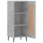 Betongraues Sperrholz-Sideboard 34,5 x 34 x 90 cm von vidaXL, Sideboards - Ref: Foro24-830464, Preis: 61,09 €, Rabatt: %