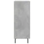 Betongraues Sperrholz-Sideboard 34,5 x 34 x 90 cm von vidaXL, Sideboards - Ref: Foro24-830464, Preis: 61,09 €, Rabatt: %