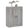 Sonoma gray engineered wood wall cabinet 69.5x34x90 cm by vidaXL, Sideboards - Ref: Foro24-830402, Price: 65,44 €, Discount: %