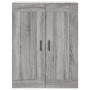 Armario de pared madera ingeniería gris Sonoma 69,5x34x90 cm de vidaXL, Aparadores - Ref: Foro24-830402, Precio: 66,26 €, Des...