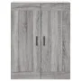 Sonoma gray engineered wood wall cabinet 69.5x34x90 cm by vidaXL, Sideboards - Ref: Foro24-830402, Price: 65,44 €, Discount: %