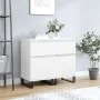 Sideboards 2 Stück, weißes Holzwerkstoff, 40 x 35 x 70 cm von vidaXL, Sideboards - Ref: Foro24-831165, Preis: 76,36 €, Rabatt: %