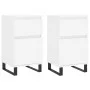 Sideboards 2 Stück, weißes Holzwerkstoff, 40 x 35 x 70 cm von vidaXL, Sideboards - Ref: Foro24-831165, Preis: 76,36 €, Rabatt: %
