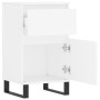 Sideboards 2 Stück, weißes Holzwerkstoff, 40 x 35 x 70 cm von vidaXL, Sideboards - Ref: Foro24-831165, Preis: 77,03 €, Rabatt: %