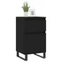 Sideboards 2 pcs black engineered wood 40x35x70 cm by vidaXL, Sideboards - Ref: Foro24-831167, Price: 103,14 €, Discount: %