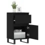 Sideboards 2 pcs black engineered wood 40x35x70 cm by vidaXL, Sideboards - Ref: Foro24-831167, Price: 103,14 €, Discount: %