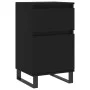 Sideboards 2 pcs black engineered wood 40x35x70 cm by vidaXL, Sideboards - Ref: Foro24-831167, Price: 103,14 €, Discount: %