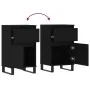 Sideboards 2 pcs black engineered wood 40x35x70 cm by vidaXL, Sideboards - Ref: Foro24-831167, Price: 103,14 €, Discount: %