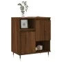 Aparador madera contrachapada marrón roble 60x35x70 cm de vidaXL, Aparadores - Ref: Foro24-831187, Precio: 66,37 €, Descuento: %