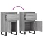 Sideboards 2 units engineered wood Sonoma grey 40x35x70 cm by vidaXL, Sideboards - Ref: Foro24-831177, Price: 104,05 €, Disco...