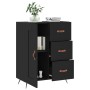 Schwarzes Sideboard aus Holzwerkstoff, 69,5 x 34 x 90 cm von vidaXL, Sideboards - Ref: Foro24-830229, Preis: 99,00 €, Rabatt: %