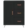 Black engineered wood sideboard 69.5x34x90 cm by vidaXL, Sideboards - Ref: Foro24-830229, Price: 97,18 €, Discount: %
