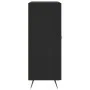 Black engineered wood sideboard 69.5x34x90 cm by vidaXL, Sideboards - Ref: Foro24-830229, Price: 97,18 €, Discount: %