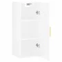 Glänzend weißer Wandschrank 34,5x34x90 cm von vidaXL, Sideboards - Ref: Foro24-828846, Preis: 50,37 €, Rabatt: %