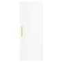 Glänzend weißer Wandschrank 34,5x34x90 cm von vidaXL, Sideboards - Ref: Foro24-828846, Preis: 50,37 €, Rabatt: %