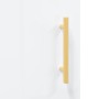 Glänzend weißer Wandschrank 34,5x34x90 cm von vidaXL, Sideboards - Ref: Foro24-828846, Preis: 50,81 €, Rabatt: %