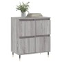 Sonoma Sideboard aus grauem Sperrholz 60x35x70 cm von vidaXL, Sideboards - Ref: Foro24-831210, Preis: 70,11 €, Rabatt: %