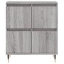 Sonoma Sideboard aus grauem Sperrholz 60x35x70 cm von vidaXL, Sideboards - Ref: Foro24-831210, Preis: 70,11 €, Rabatt: %