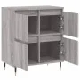 Gray Sonoma plywood sideboard 60x35x70 cm by vidaXL, Sideboards - Ref: Foro24-831210, Price: 67,42 €, Discount: %