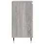 Gray Sonoma plywood sideboard 60x35x70 cm by vidaXL, Sideboards - Ref: Foro24-831210, Price: 67,42 €, Discount: %