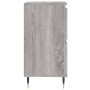 Sonoma Sideboard aus grauem Sperrholz 60x35x70 cm von vidaXL, Sideboards - Ref: Foro24-831210, Preis: 70,11 €, Rabatt: %