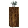 Armario de pared roble ahumado 34,5x34x90 cm de vidaXL, Aparadores - Ref: Foro24-828841, Precio: 47,06 €, Descuento: %