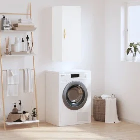 White wall cabinet 34.5x34x90 cm by vidaXL, Sideboards - Ref: Foro24-828836, Price: 48,32 €, Discount: %